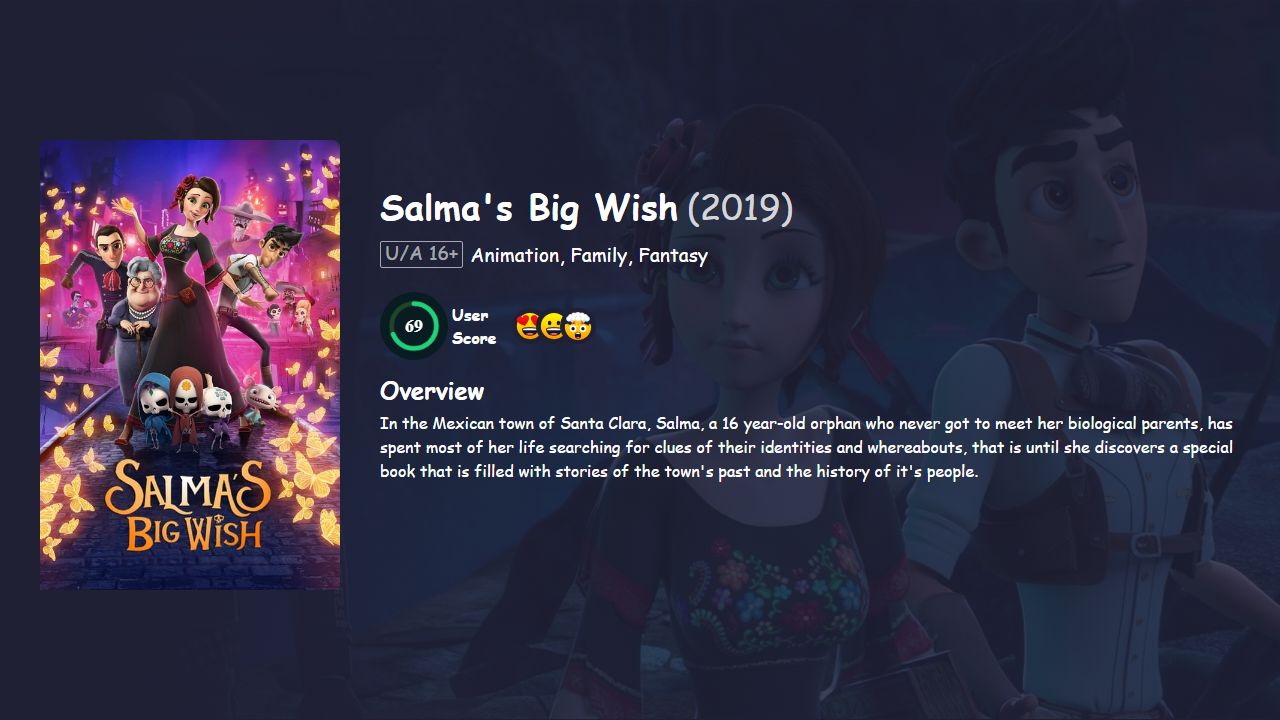 Salma’s Big Wish (2019) Hindi Dubbed