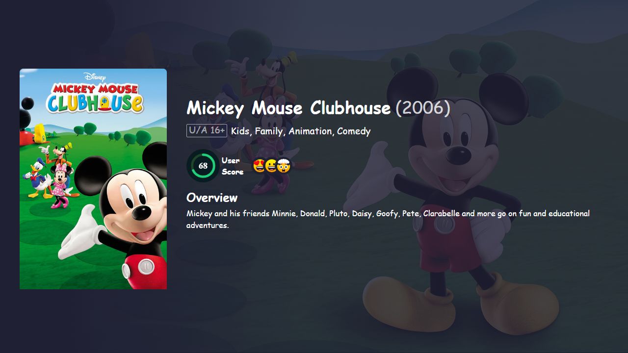 Mickey Mouse Clubhouse Season 5 Hindi Dubbed