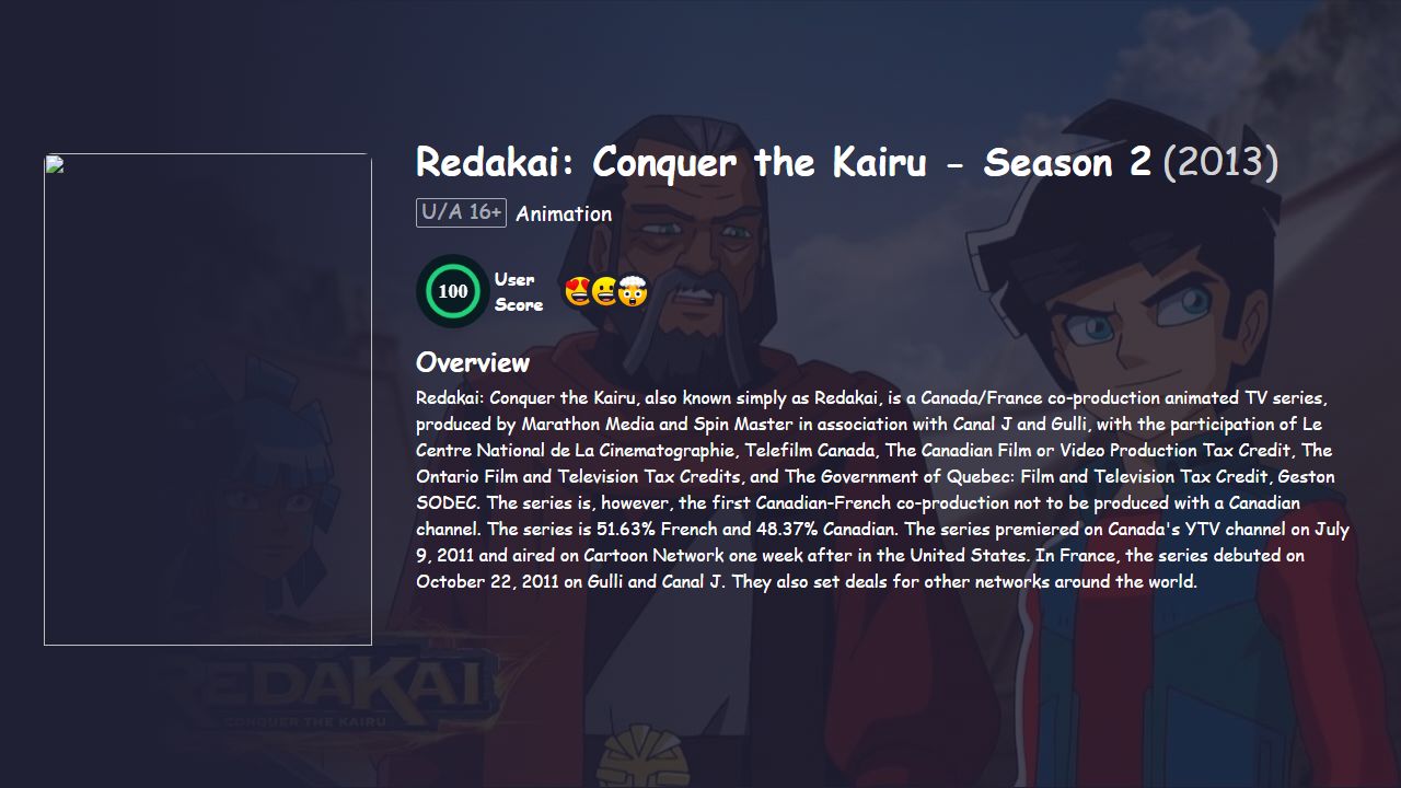 Redakai: Conquer the Kairu Season 2 Hindi Dubbed