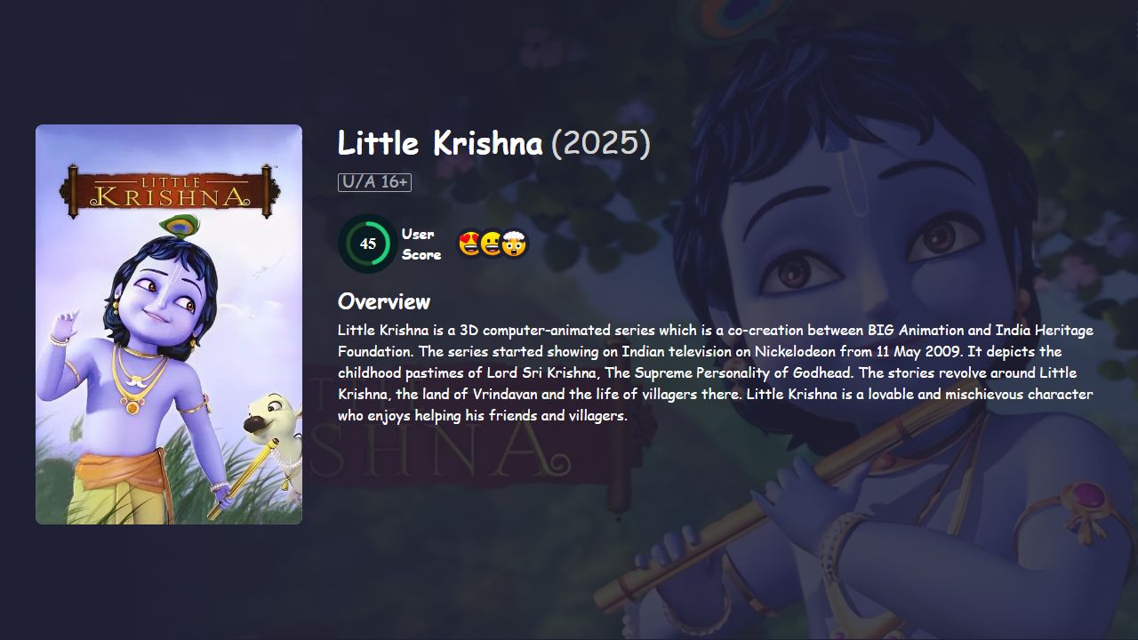 Little Krishna Season 1 Hindi Dubbed