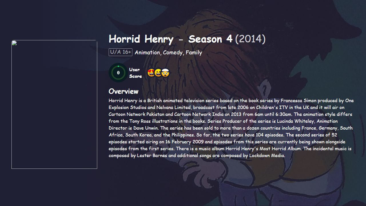 Horrid Henry Season 4 Hindi Dubbed