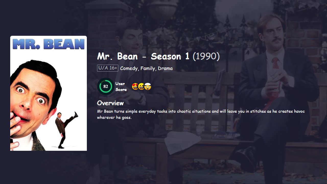 Mr. Bean Season 1 English Dubbed