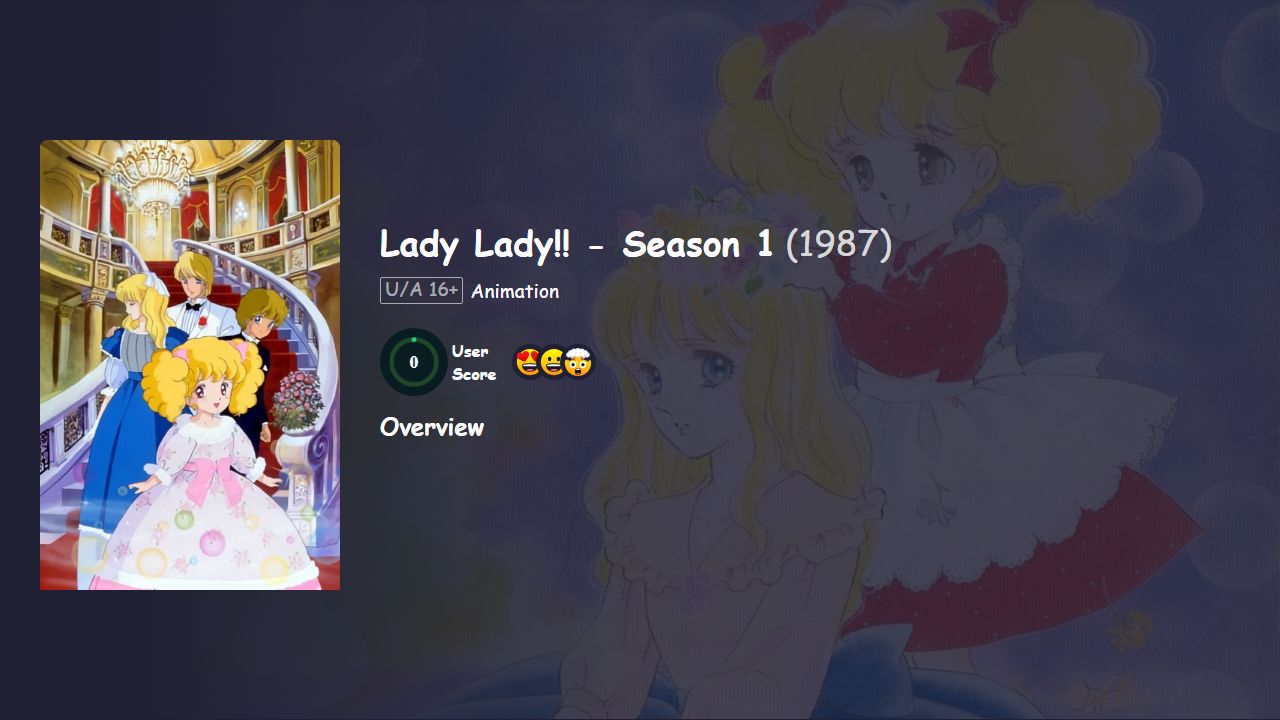 Lady Lady!! Season 1 Japanese Dubbed