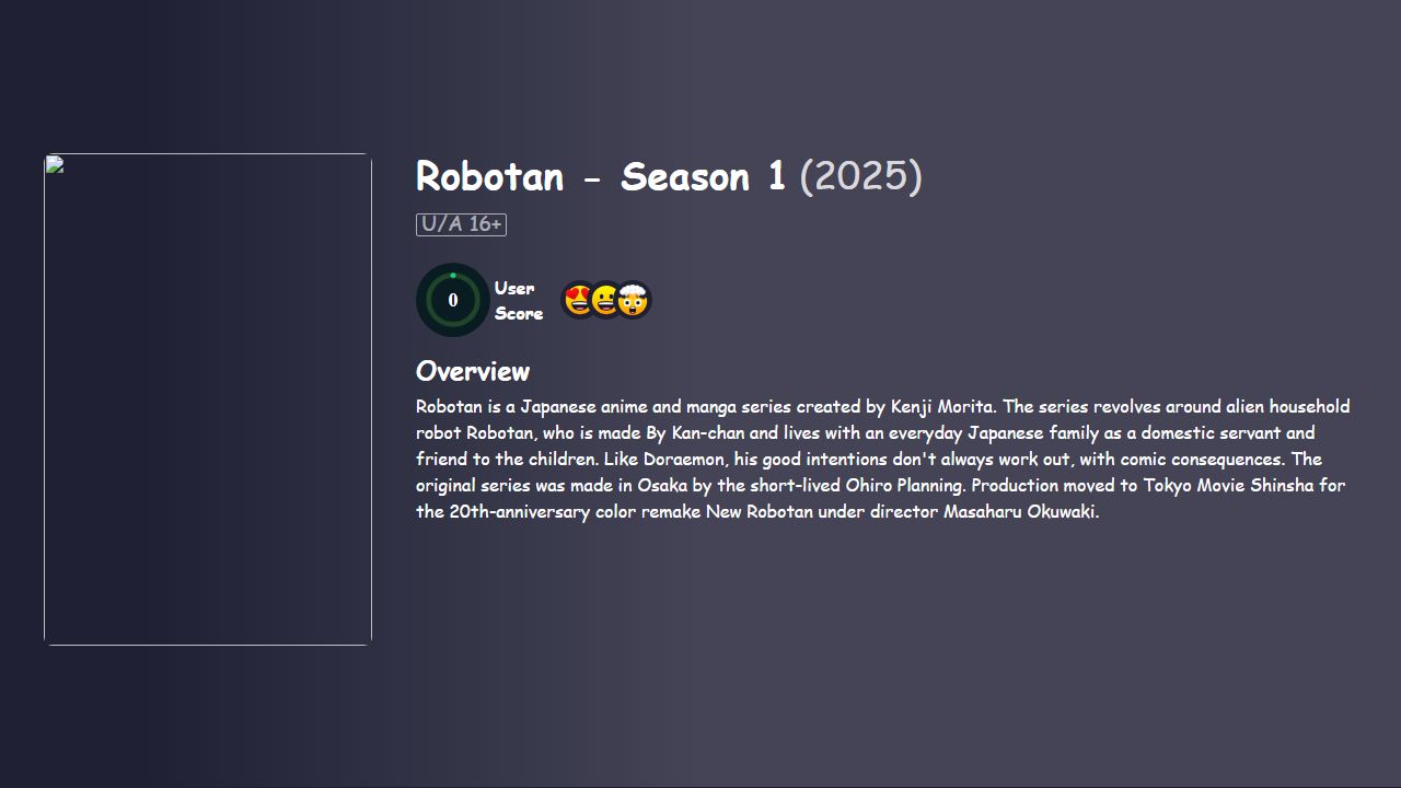 Robotan Season 1 Hindi Dubbed