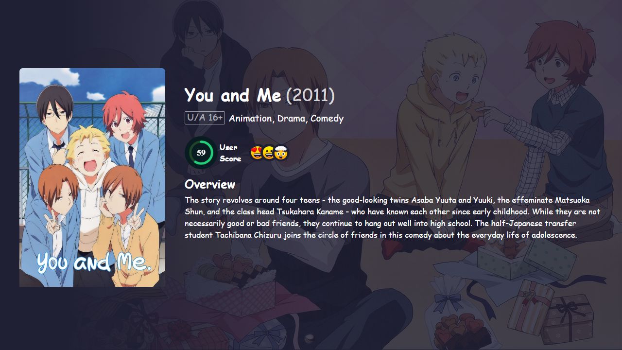 You and Me Season 3 Hindi Dubbed