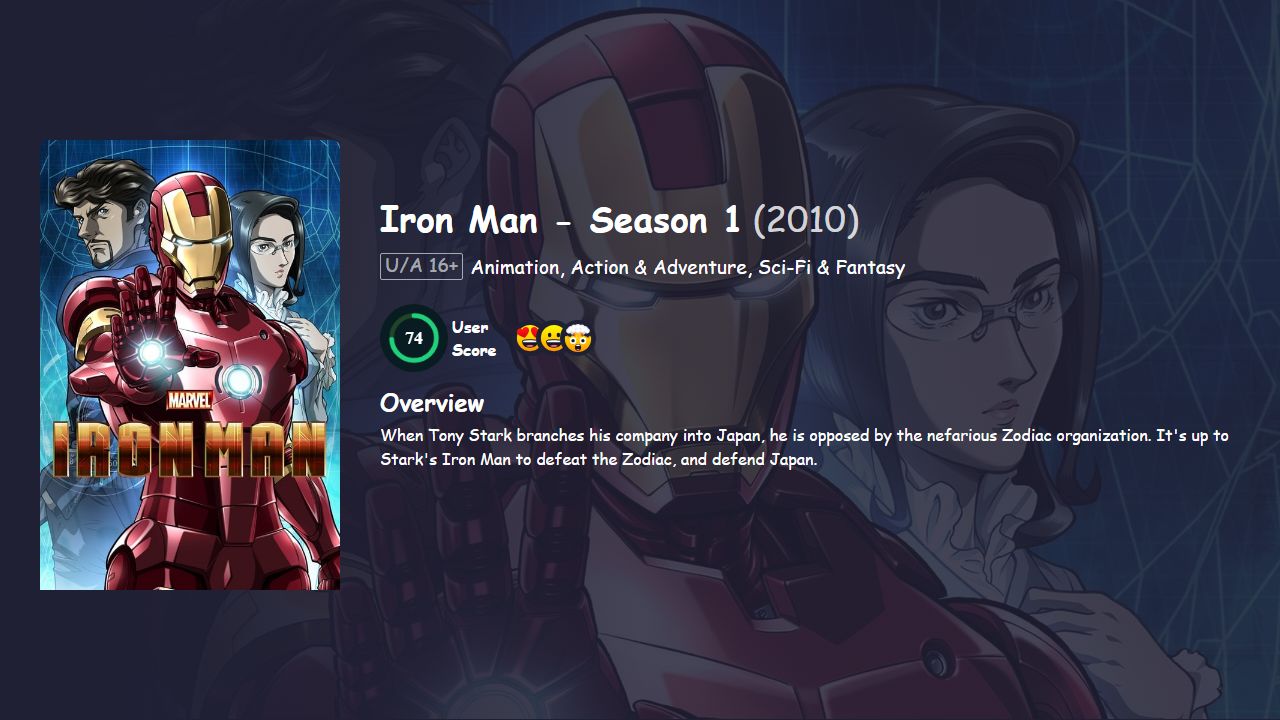 Iron Man Season 1 Hindi Dubbed