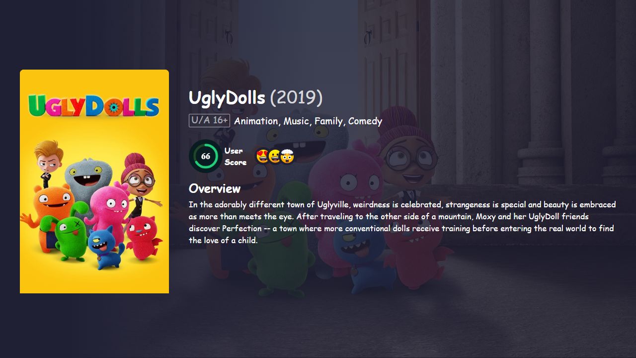 UglyDolls (2019) English Dubbed