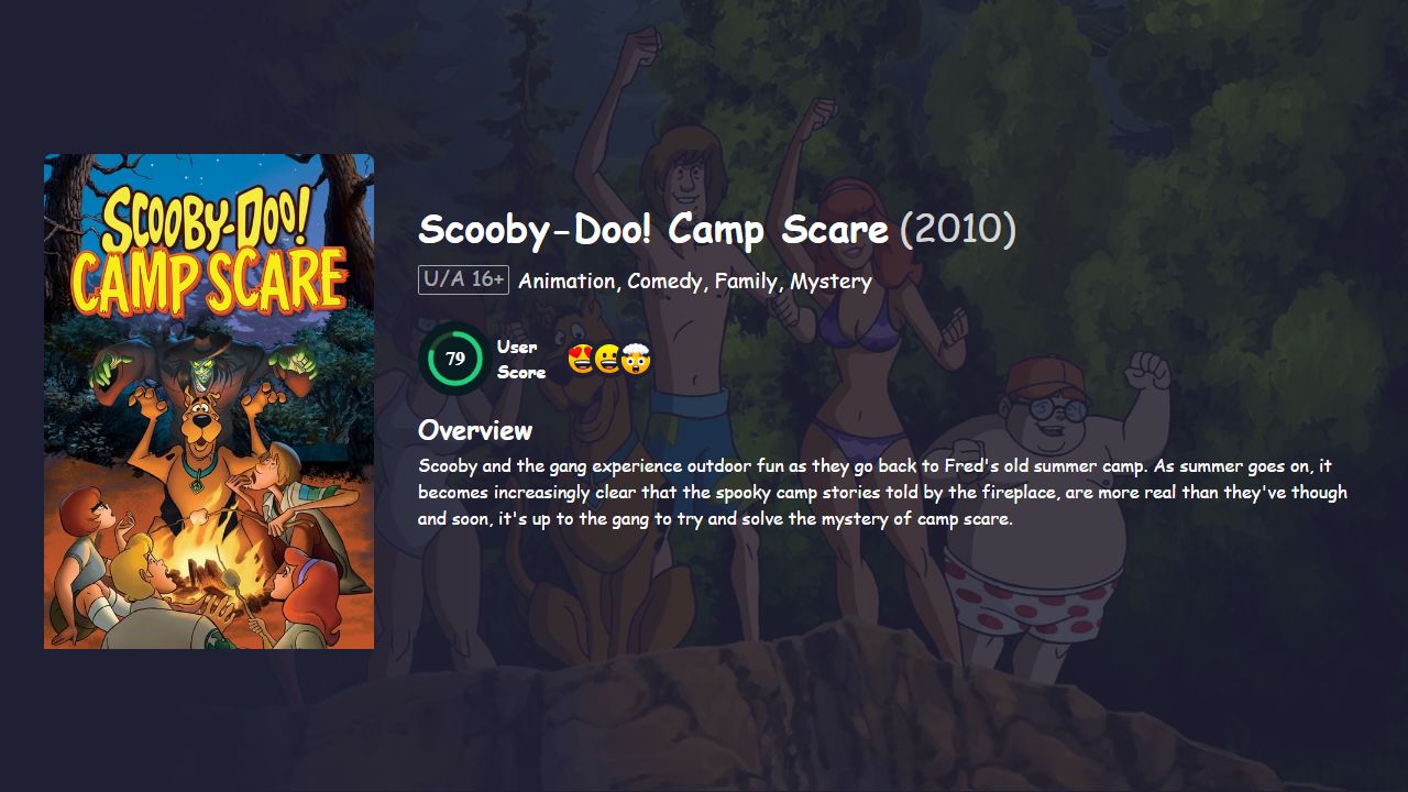 Scooby-Doo! Camp Scare (2010) Hindi Dubbed