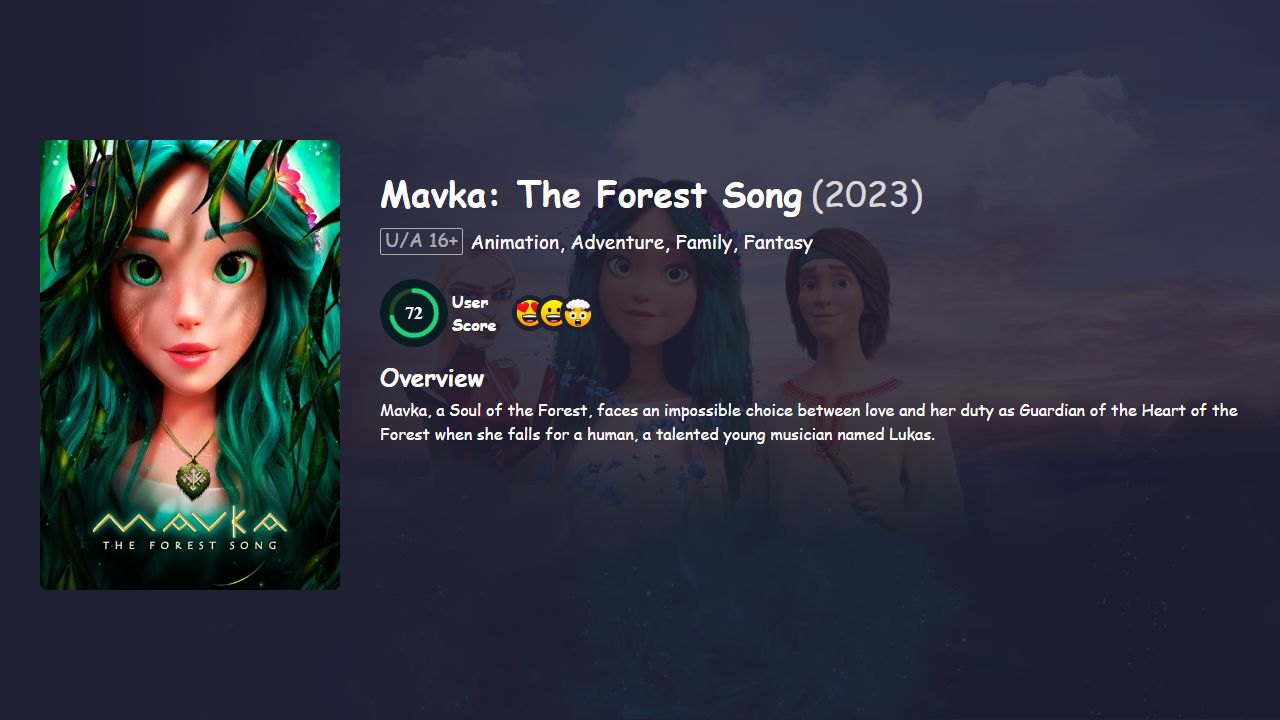 Mavka: The Forest Song (2023) English Dubbed