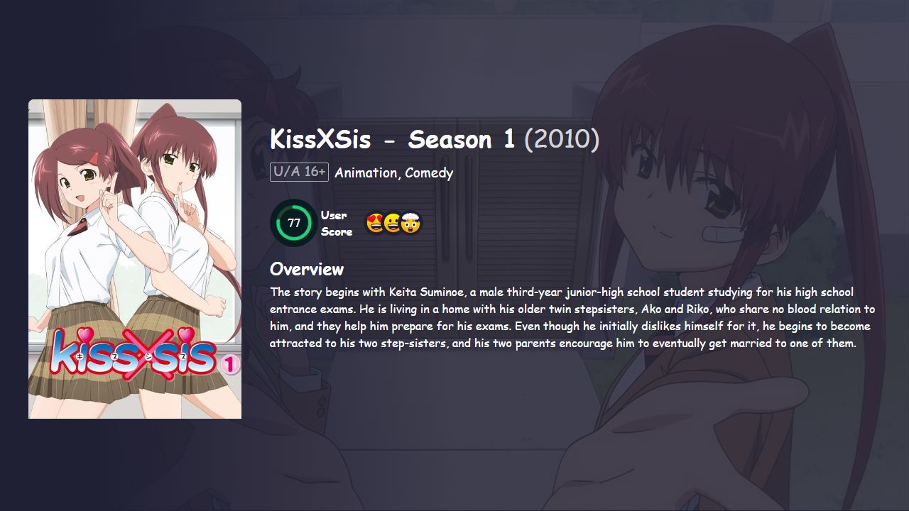 KissXsis Season 1 Hindi Dubbed