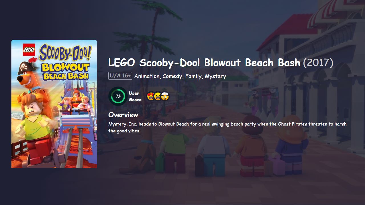 LEGO® Scooby-Doo! Blowout Beach Bash (2017) English Dubbed