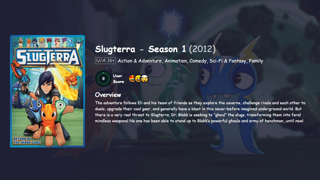 Slugterra Season 1 Hindi Dubbed