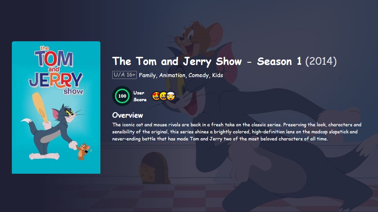 The Tom and Jerry Show Season 1 Hindi Dubbed