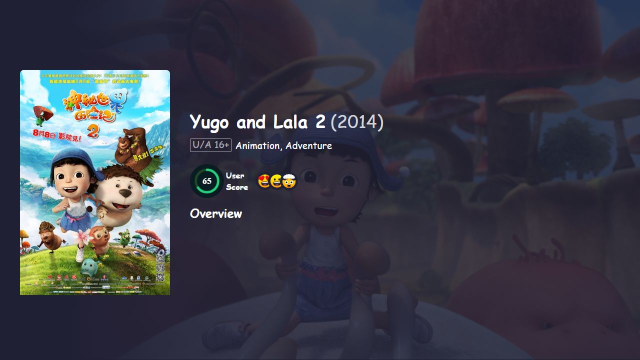 Yugo and Lala 2 (2014) Hindi Dubbed