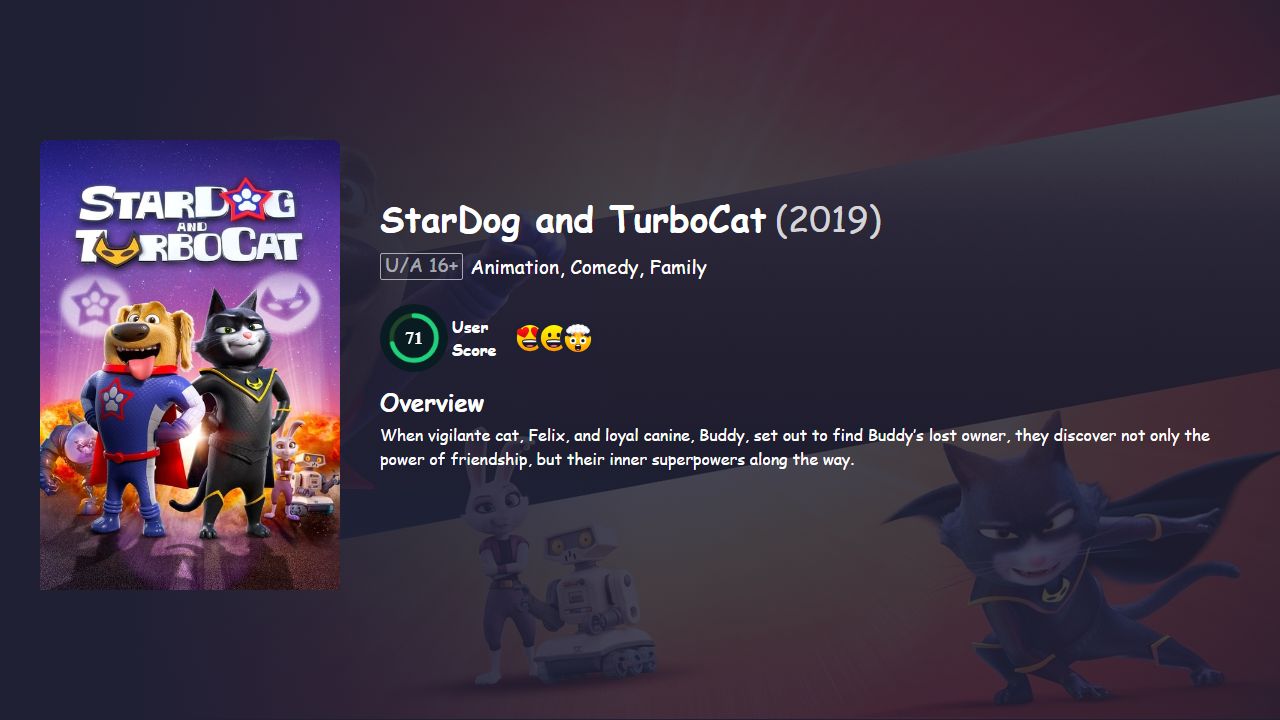 StarDog and TurboCat (2019) English Dubbed