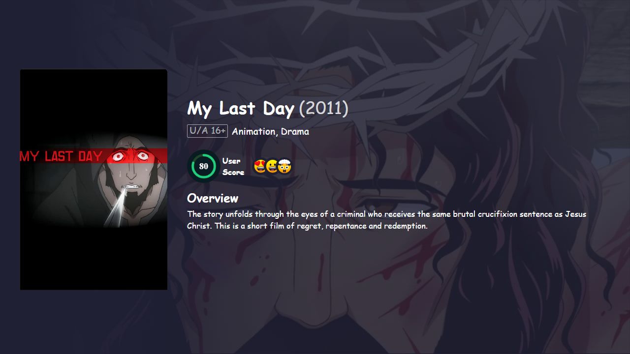 My Last Day (2011) Hindi Dubbed