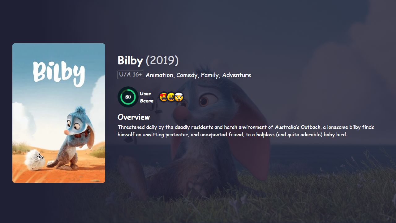 Bilby (2019) English Dubbed