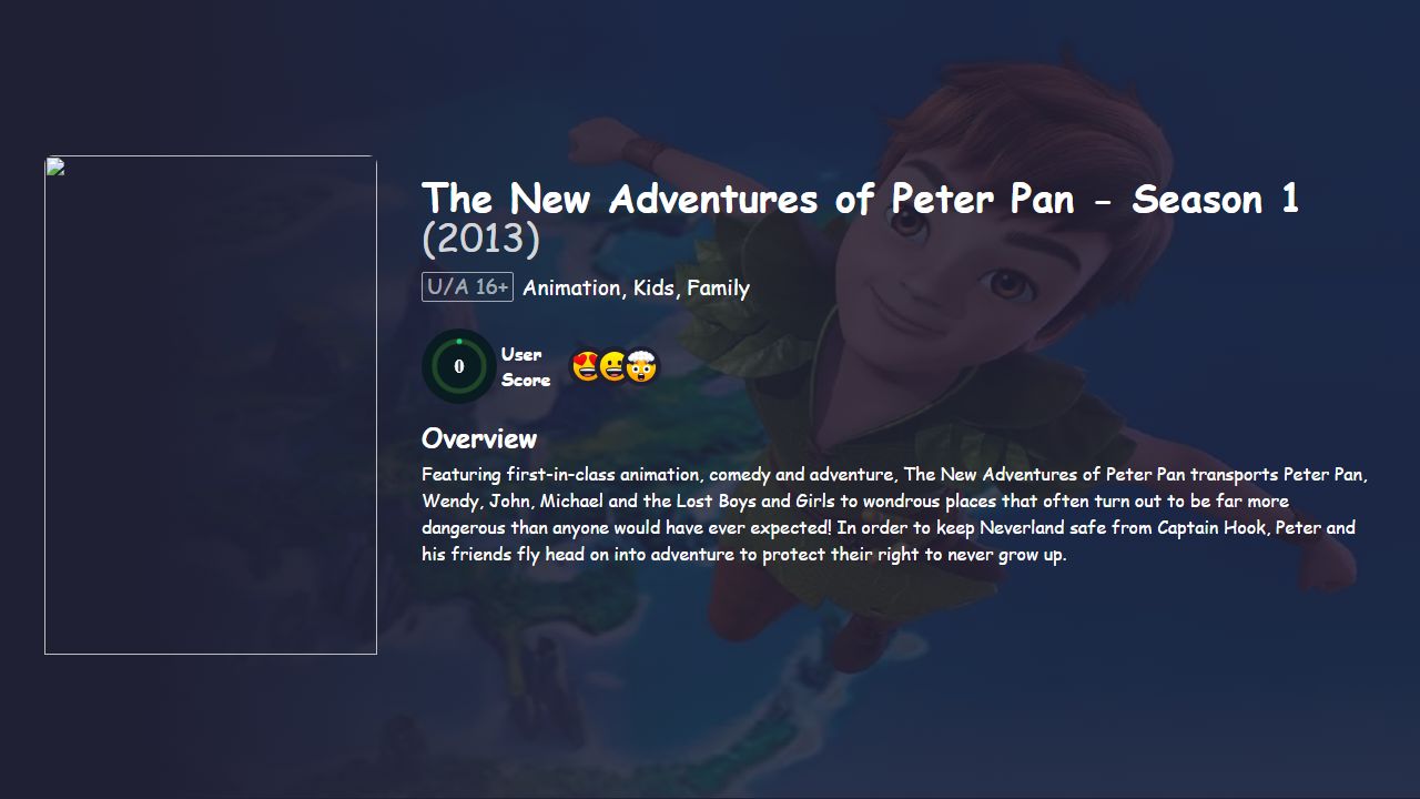 The New Adventures of Peter Pan Season 1 Hindi Dubbed