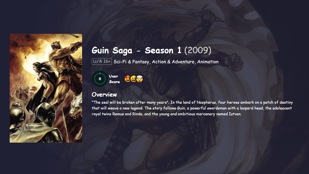 Guin Saga Season 1 Hindi Dubbed