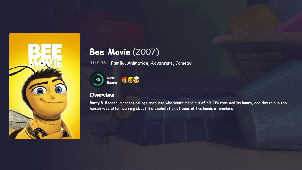 Bee Movie (2007) Hindi Dubbed