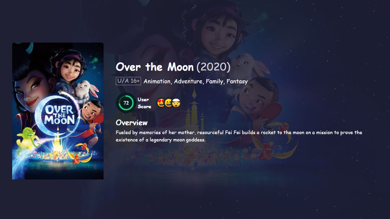 Over the Moon (2020) Hindi Dubbed