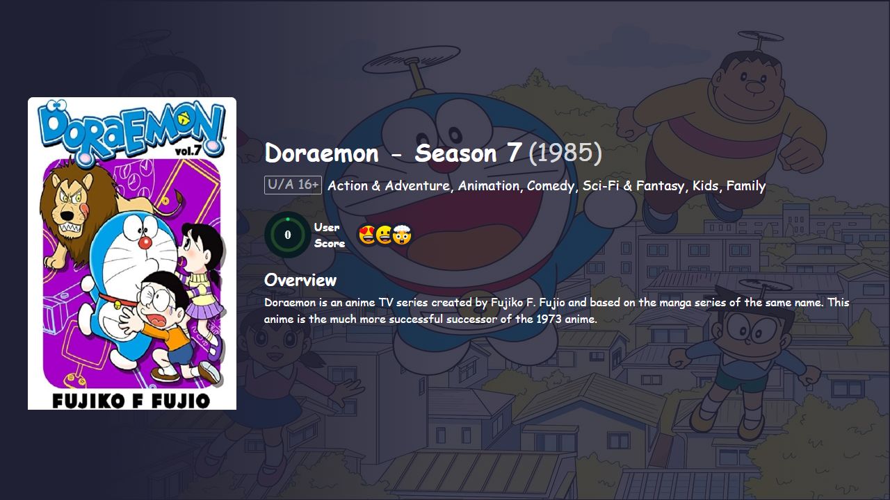 Doraemon Season 7 Japanese Dubbed