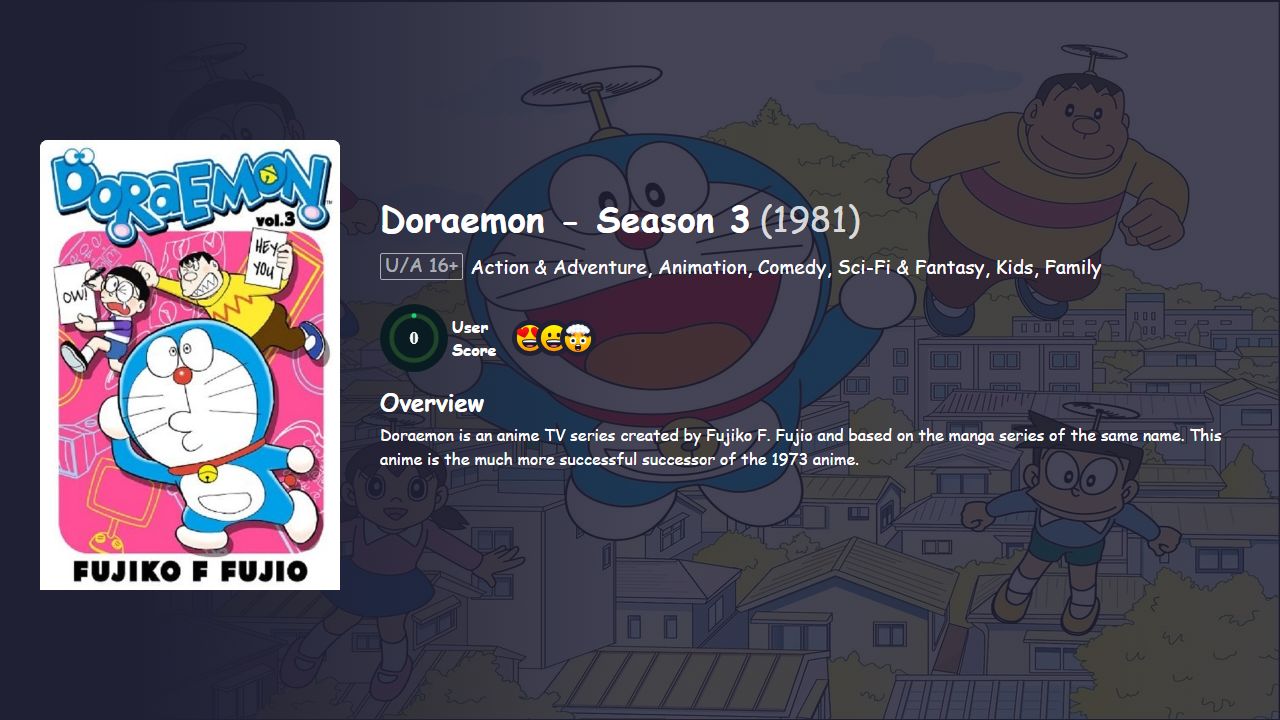 Doraemon Season 3 Japanese Dubbed