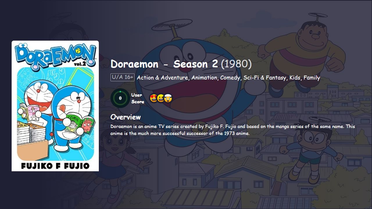 Doraemon Season 2 Japanese Dubbed