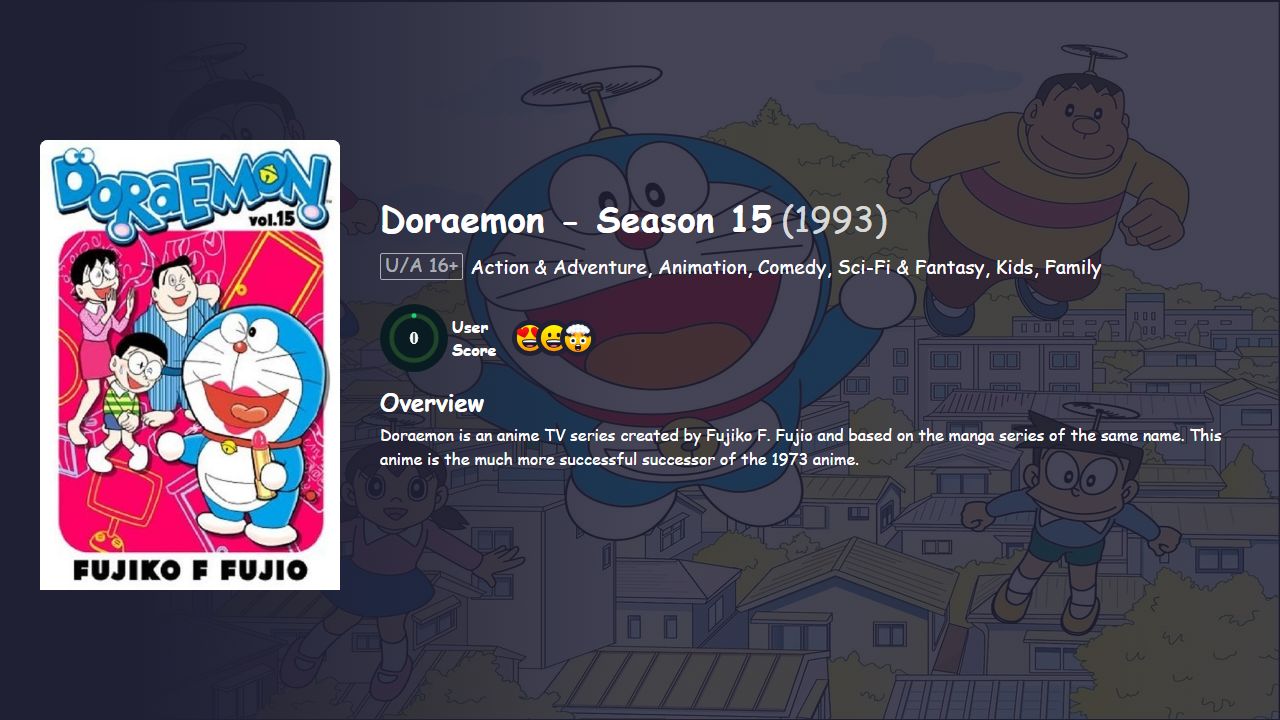 Doraemon Season 15 Japanese Dubbed