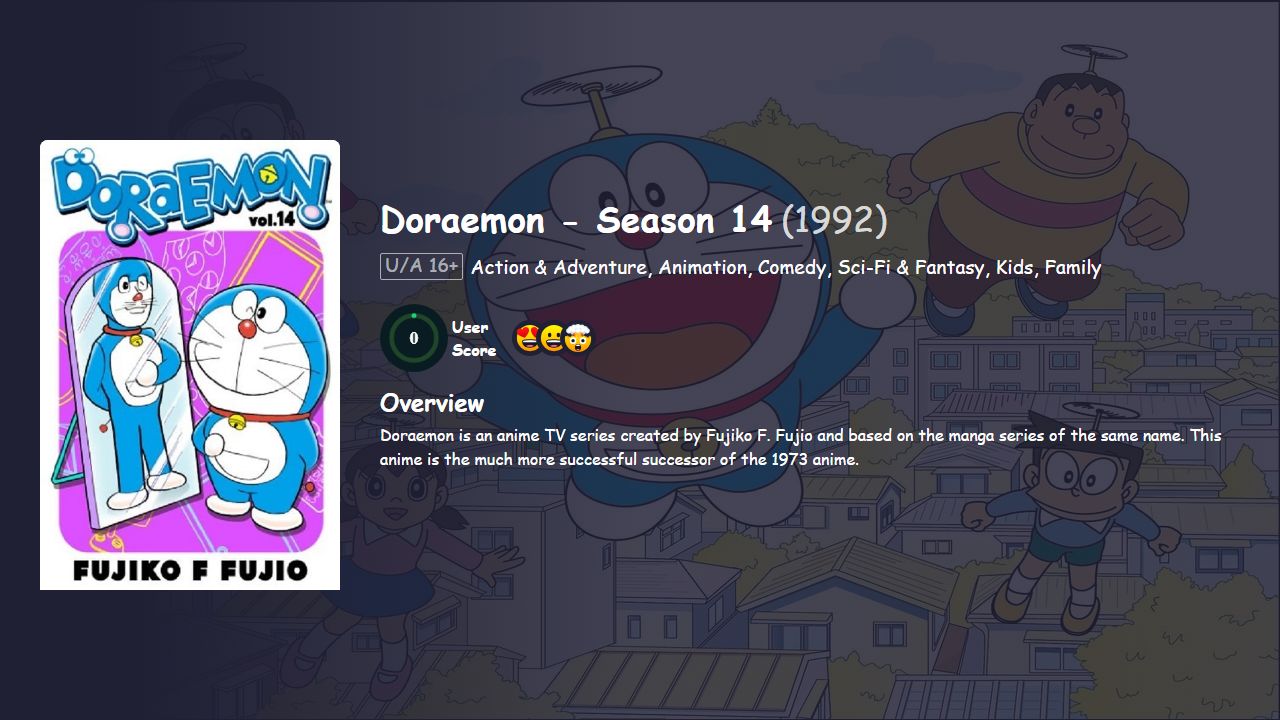 Doraemon Season 14 Japanese Dubbed