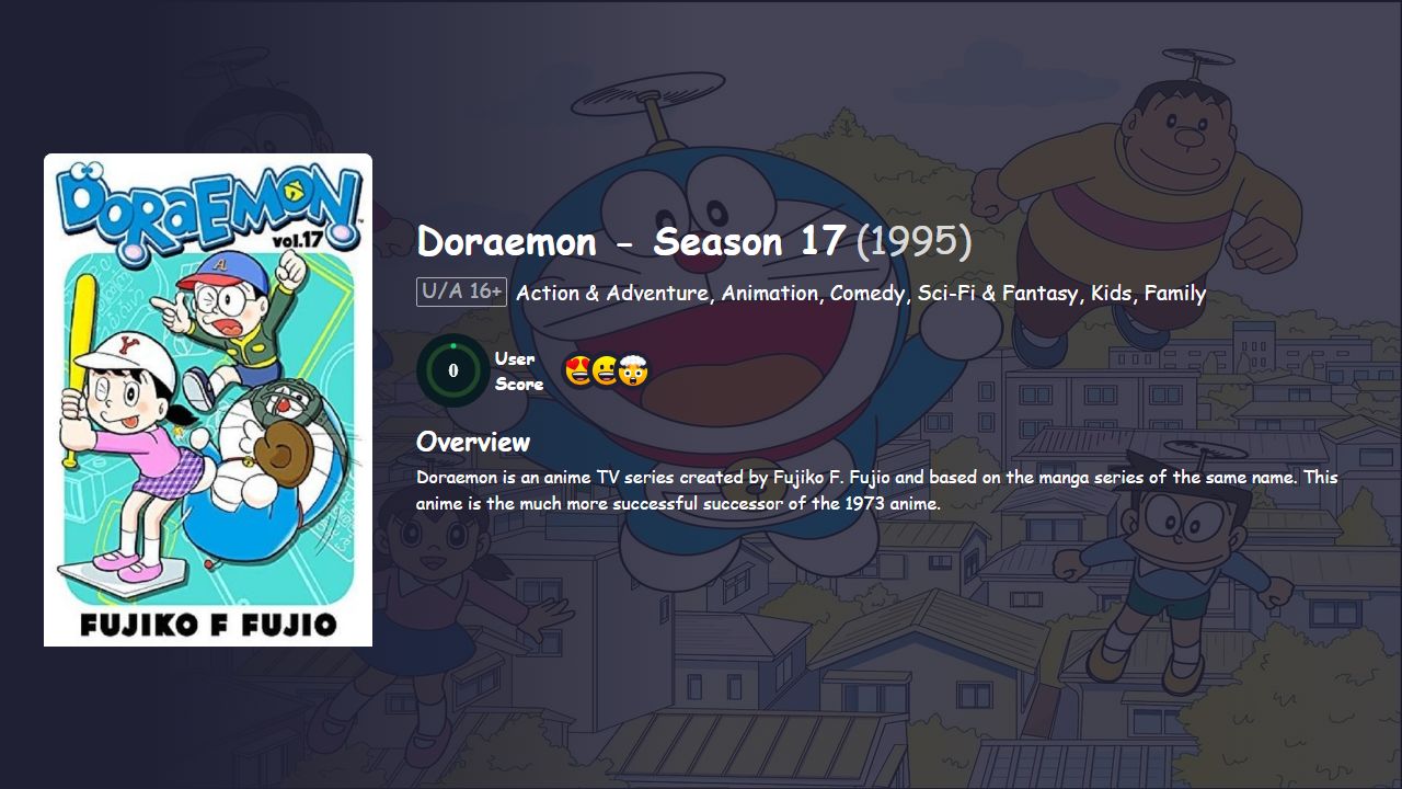 Doraemon Season 17 Japanese Dubbed