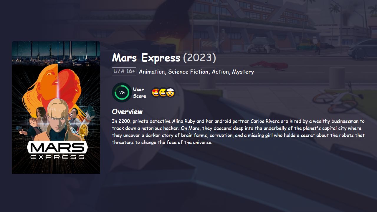 Mars Express (2023) French Dubbed