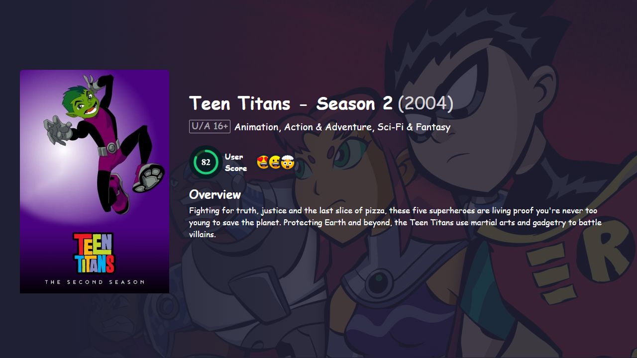 Teen Titans Season 2 Hindi Dubbed