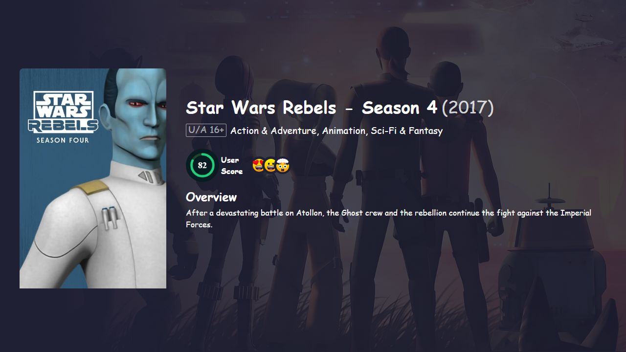 Star Wars Rebels Season 4 Hindi Dubbed