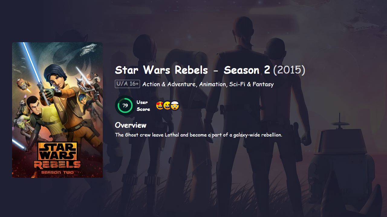 Star Wars Rebels Season 2 Hindi Dubbed