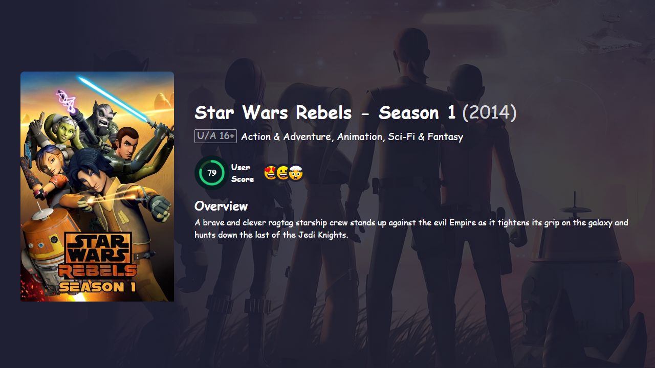 Star Wars Rebels Season 1 Hindi Dubbed