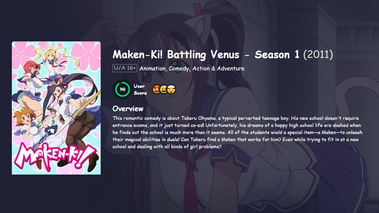 Maken-Ki! Battling Venus Season 1 Japanese Dubbed