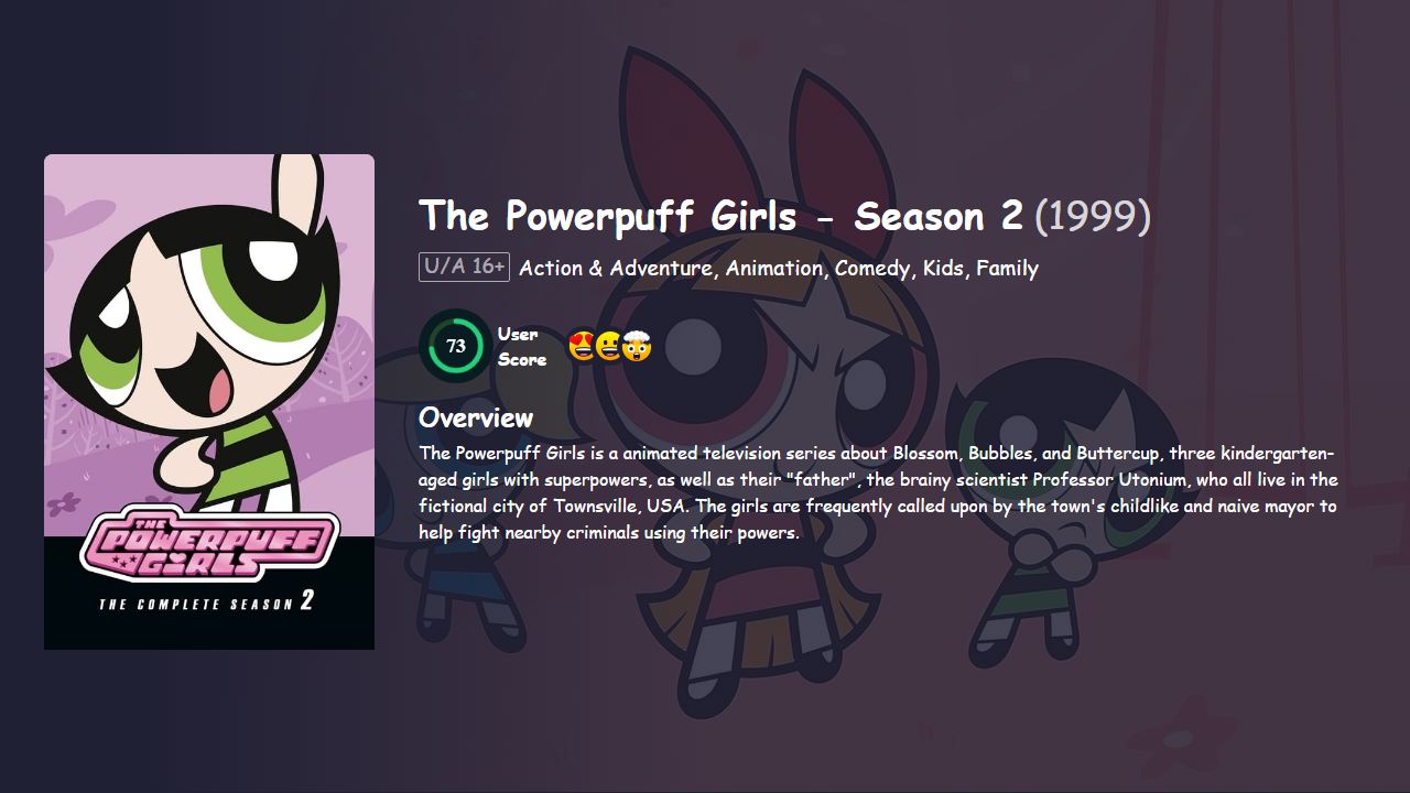 The Powerpuff Girls Season 2 English Dubbed