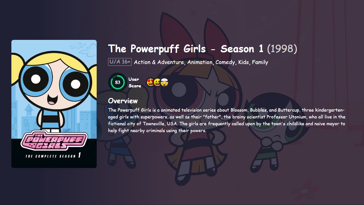 The Powerpuff Girls Season 1 Hindi Dubbed