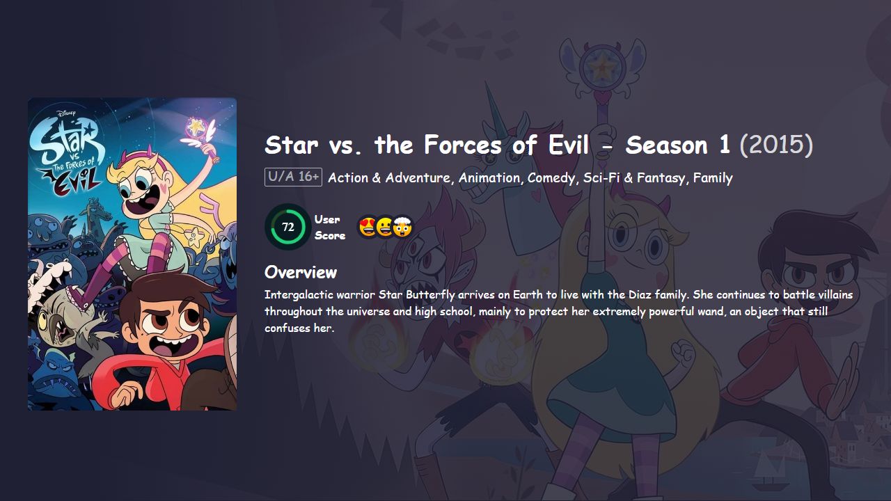 Star vs. the Forces of Evil Season 1 Hindi Dubbed