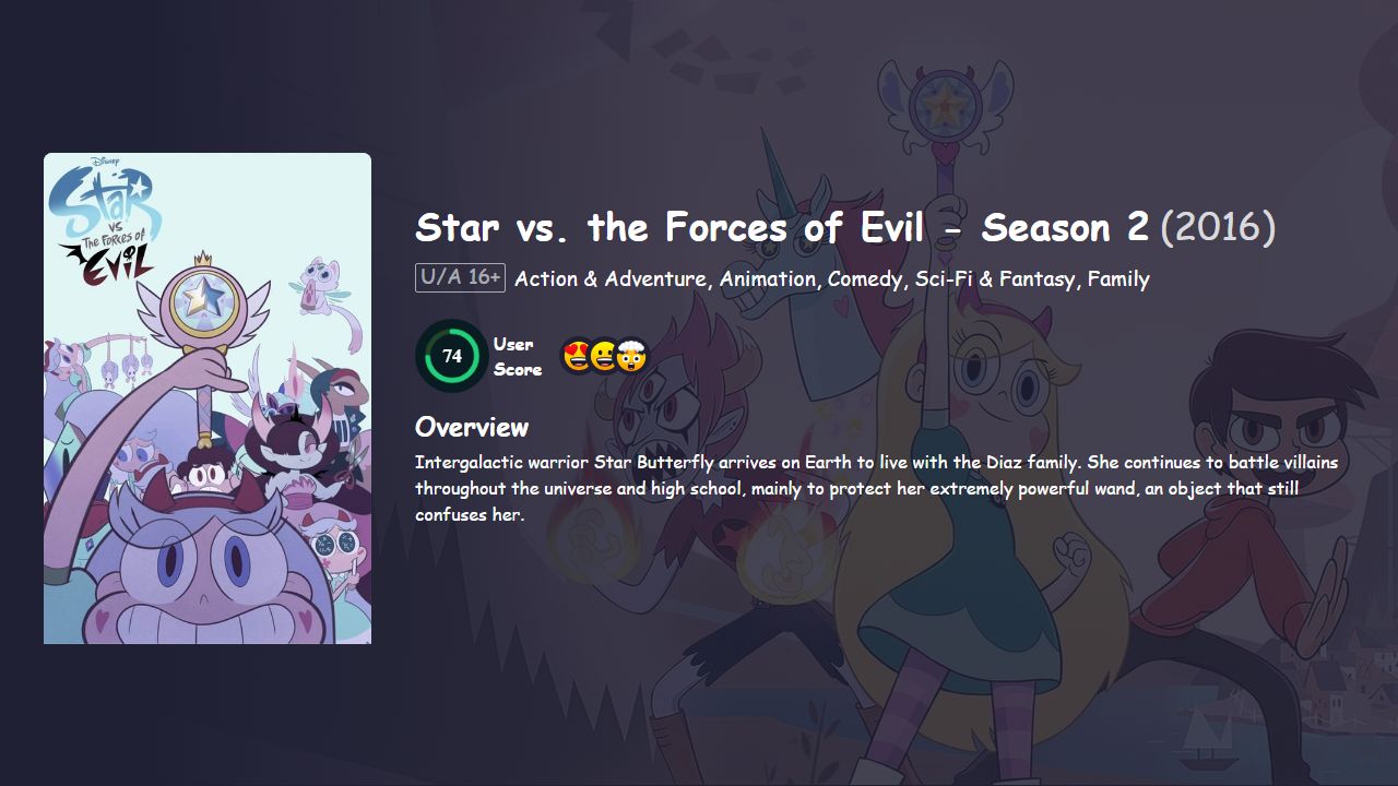 Star vs. the Forces of Evil Season 2 Hindi Dubbed