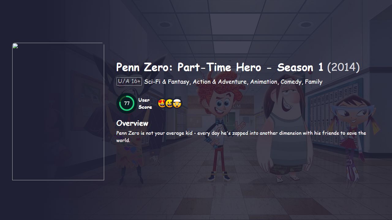 Penn Zero: Part-Time Hero Season 1 Hindi Dubbed