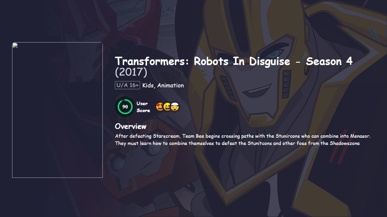 Transformers: Robots In Disguise Season 4 Hindi Dubbed