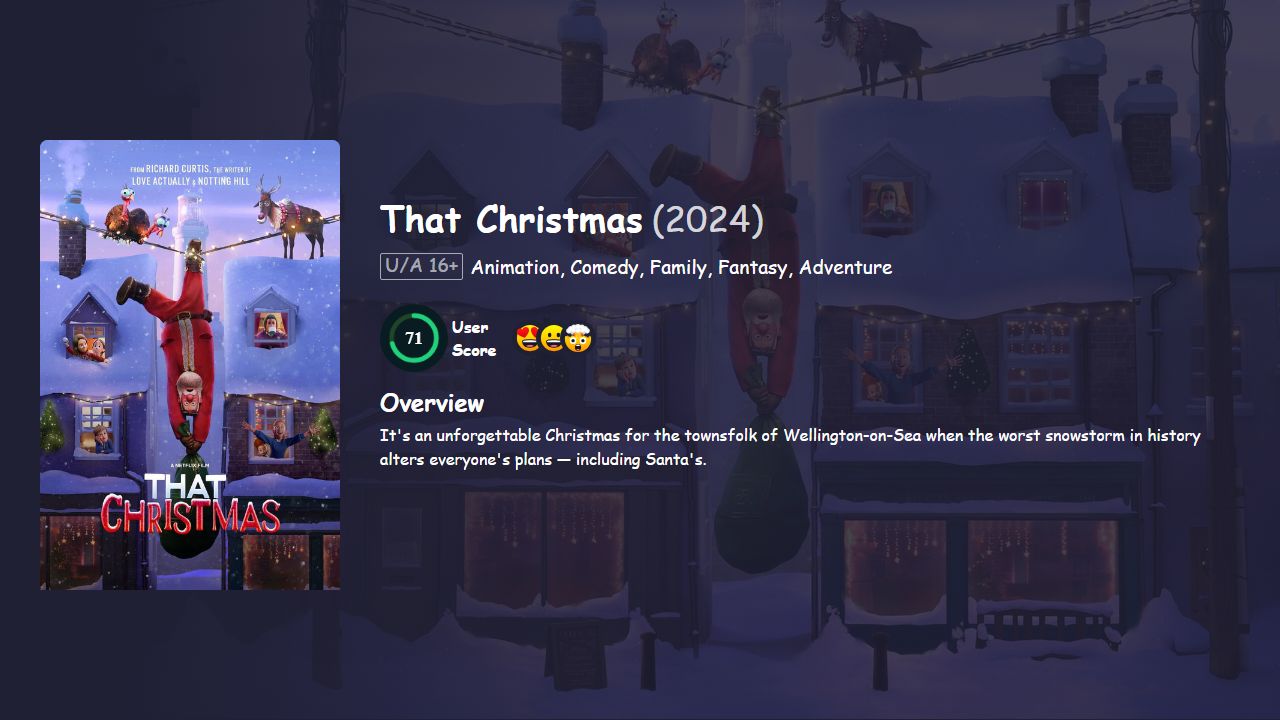 That Christmas (2024) English Dubbed