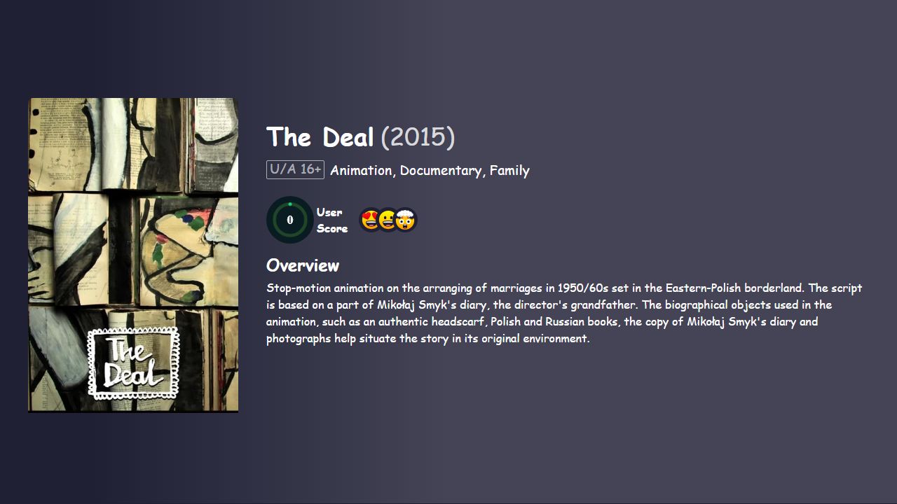 The Deal (2015) English Dubbed