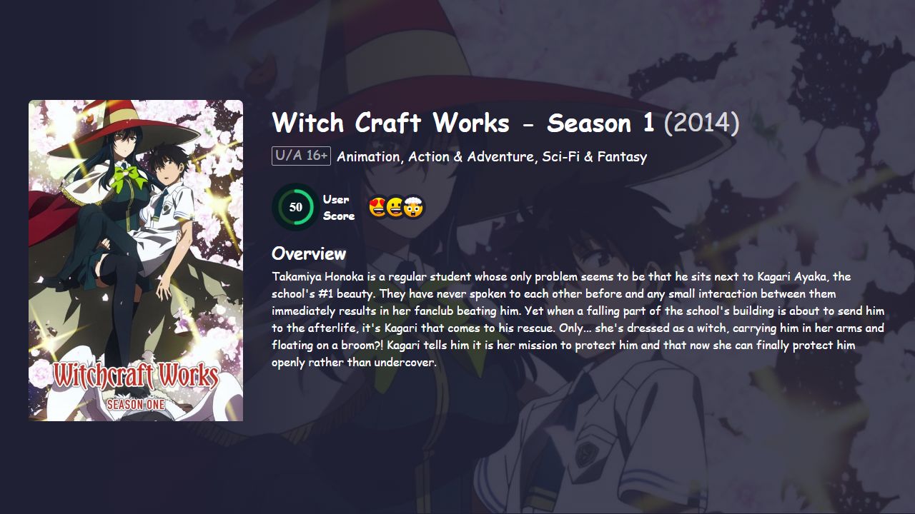 Witch Craft Works Season 1 Japanese Dubbed