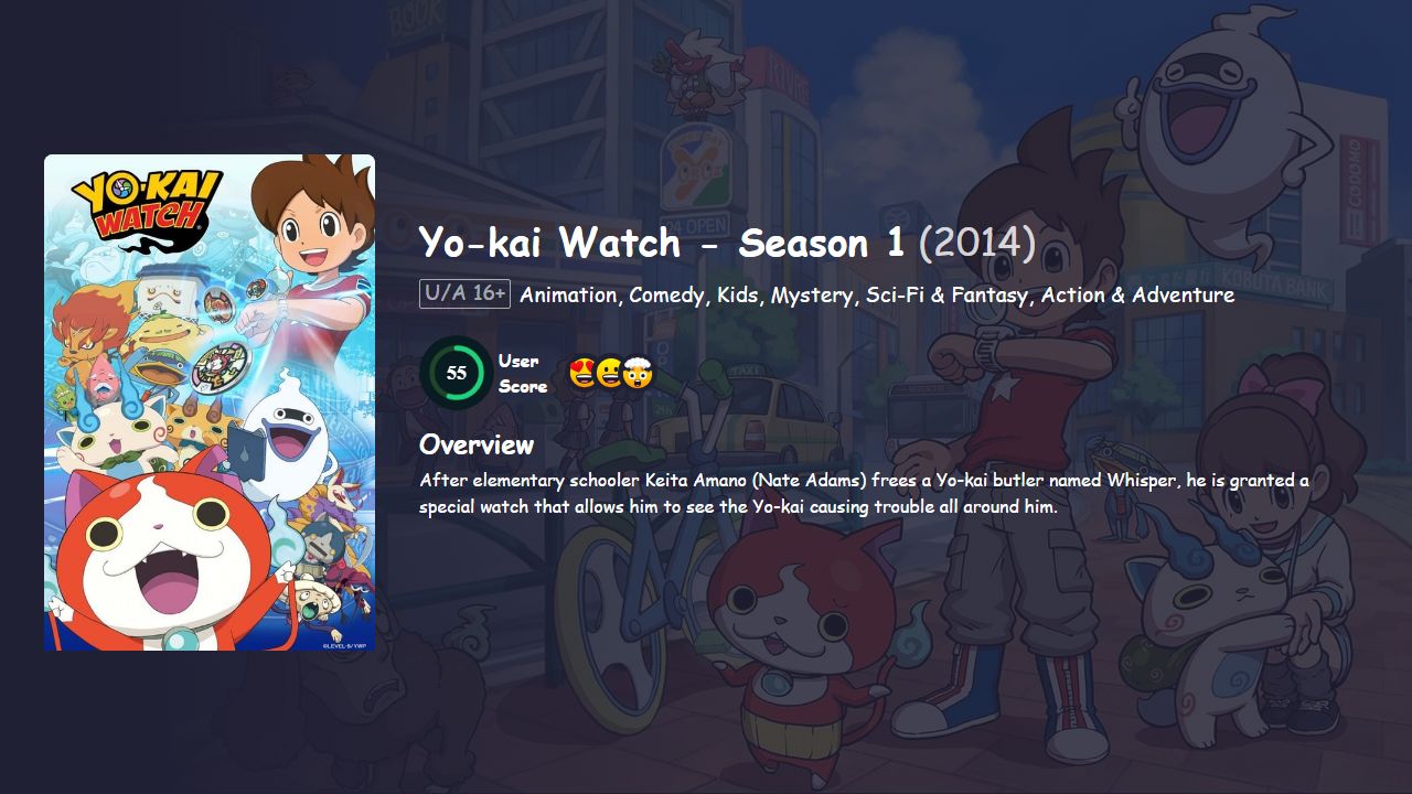 Yo-kai Watch Season 1 Hindi Dubbed