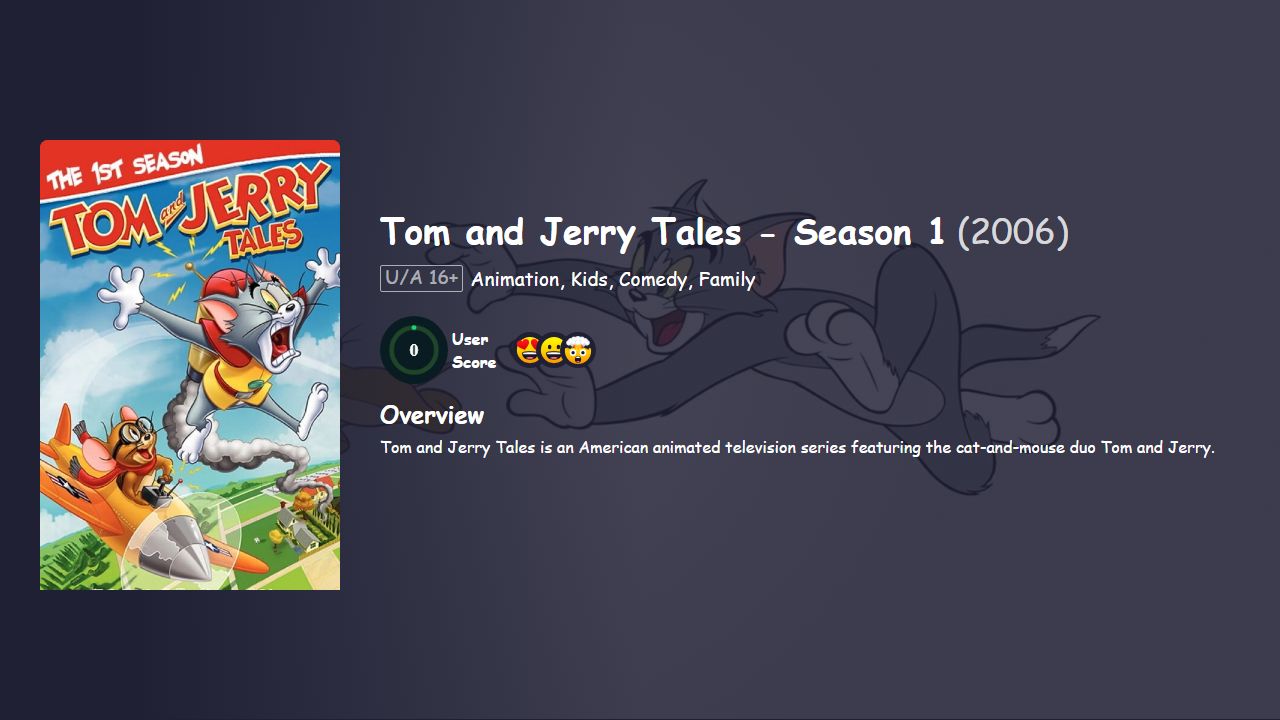 Tom and Jerry Tales Season 1 English Dubbed