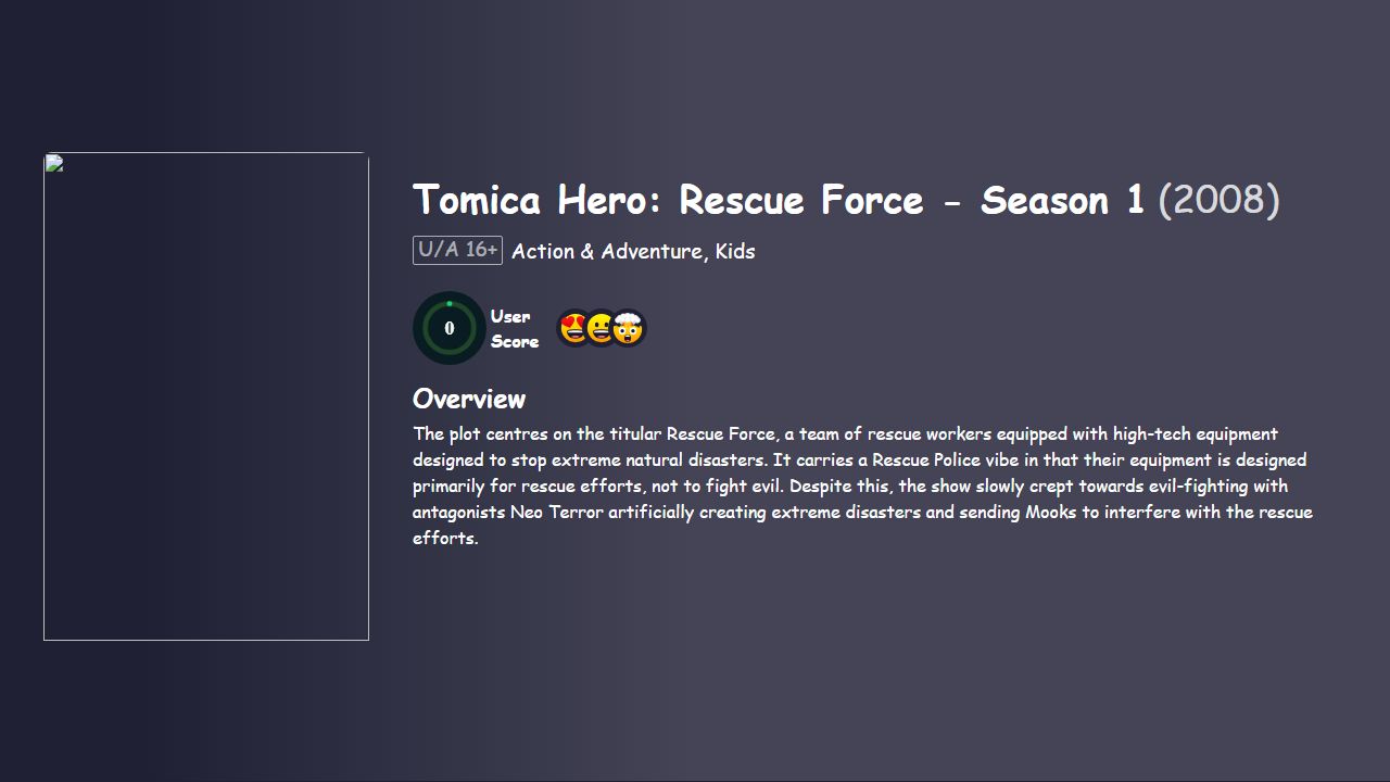 Rescue Force Season 1 Hindi Dubbed