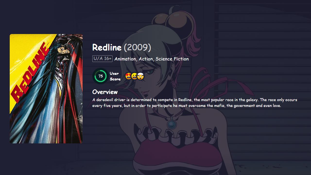 Redline (2009) Japanese Dubbed